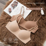 Thin Cup Seamless Push-Up Bra