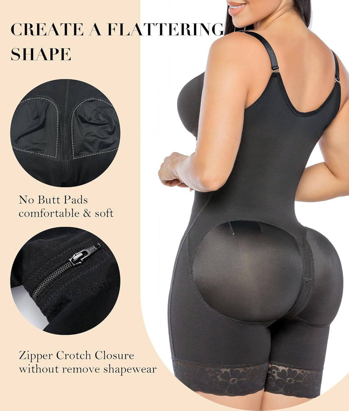 NUDA Front Zipper Shapewear