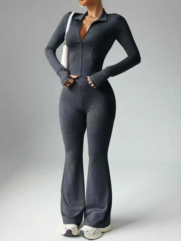 Long-Sleeved Fitness Suit Hover