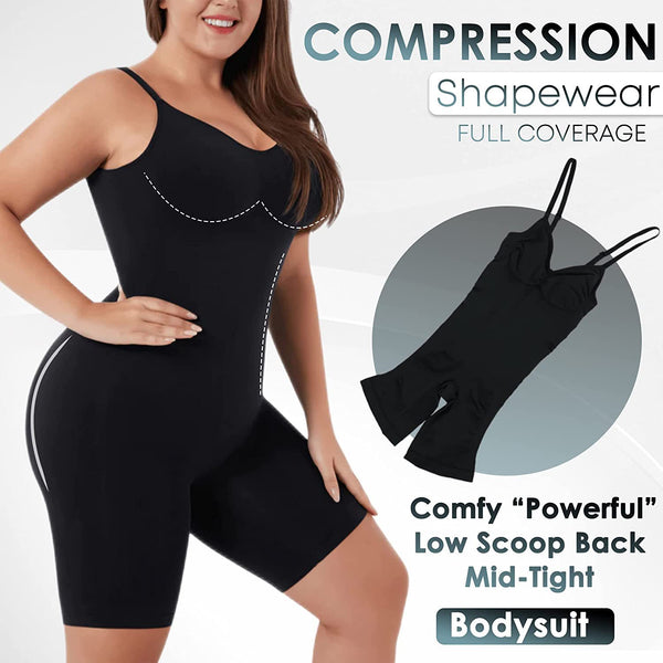 Women's Shapewear Bodysuit Tummy Control Hover Image