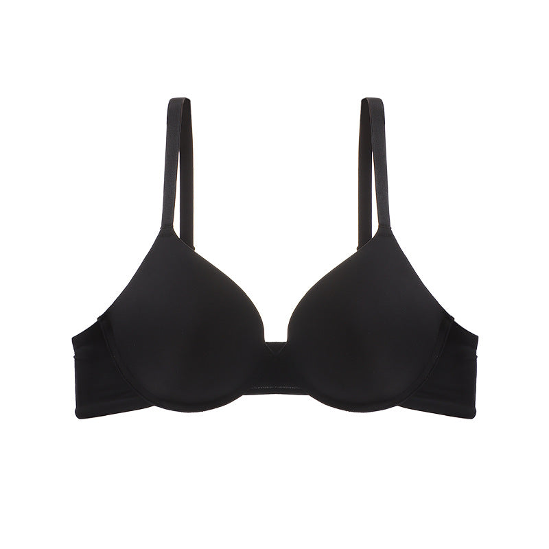 Seamless Push-Up Bra with Soft Steel Ring