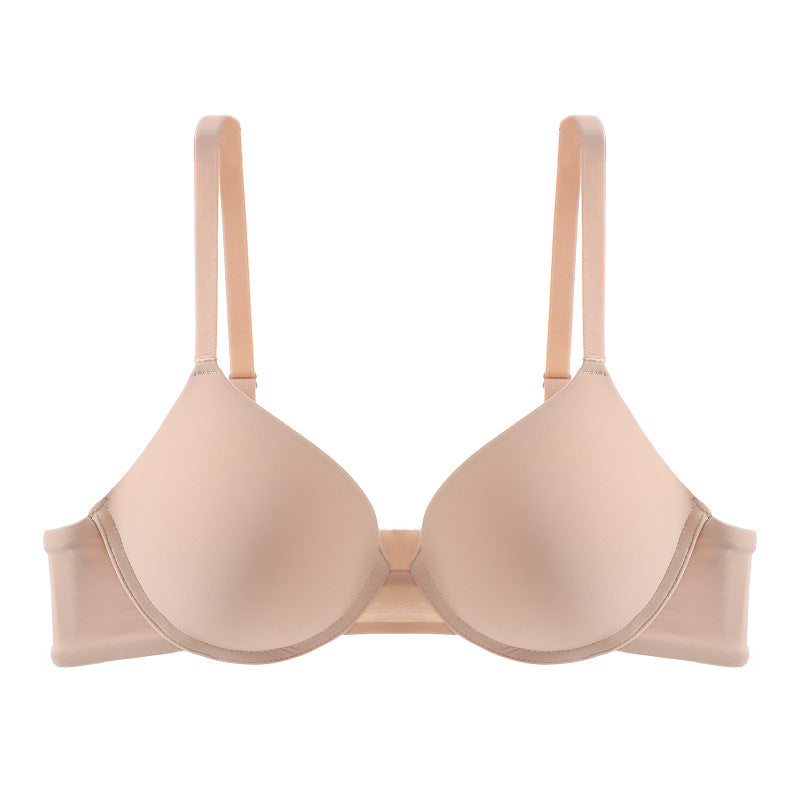 Seamless Push-Up Bra with Soft Steel Ring