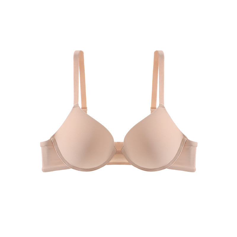 Seamless Push-Up Bra with Soft Steel Ring