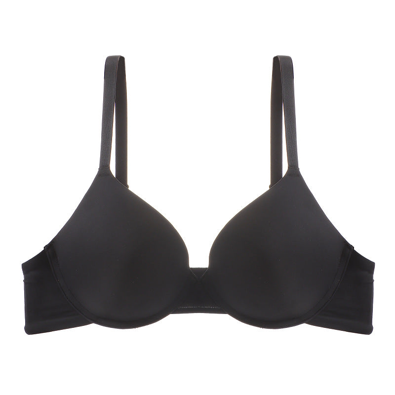 Seamless Push-Up Bra with Soft Steel Ring